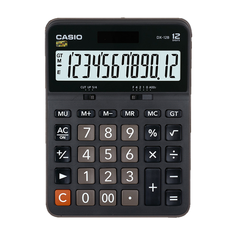 CASIO DX-12B 計數機 (12位)
