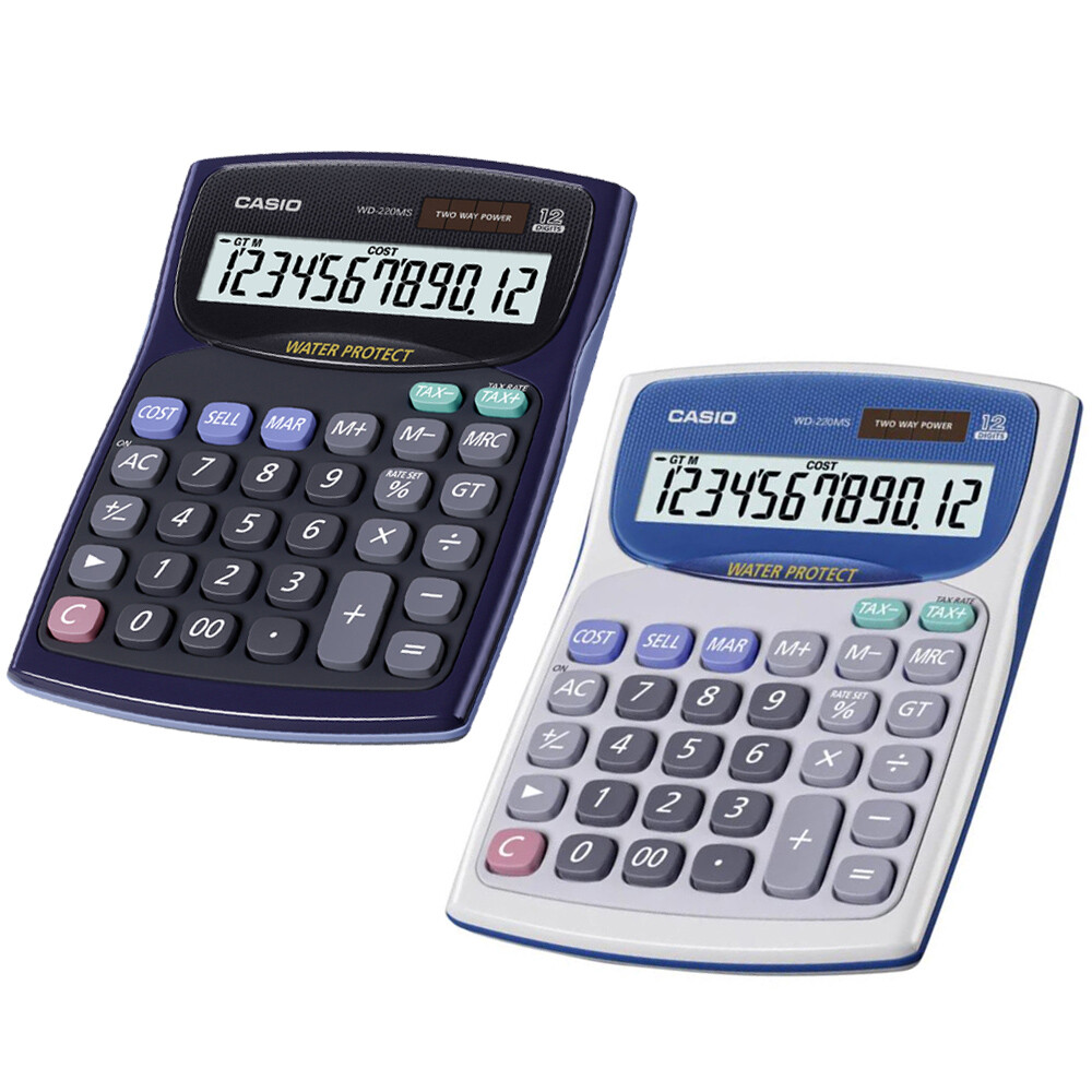 CASIO WD-220MS 防水计数机