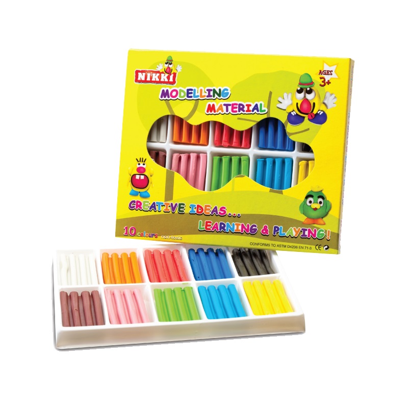 NIKKI MD-100 10色手工泥