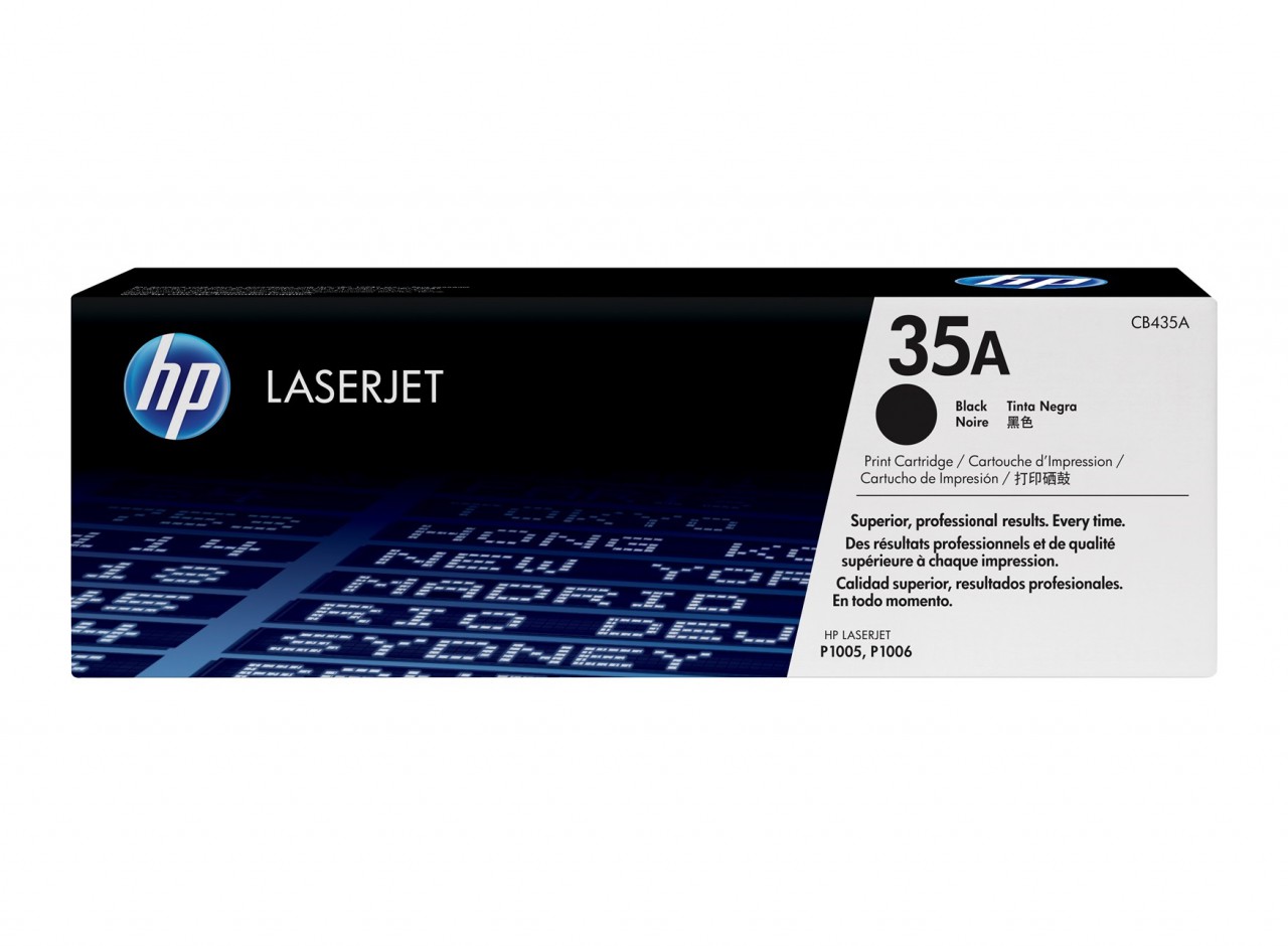 HP 35A (CB435A) 黑色原裝碳粉