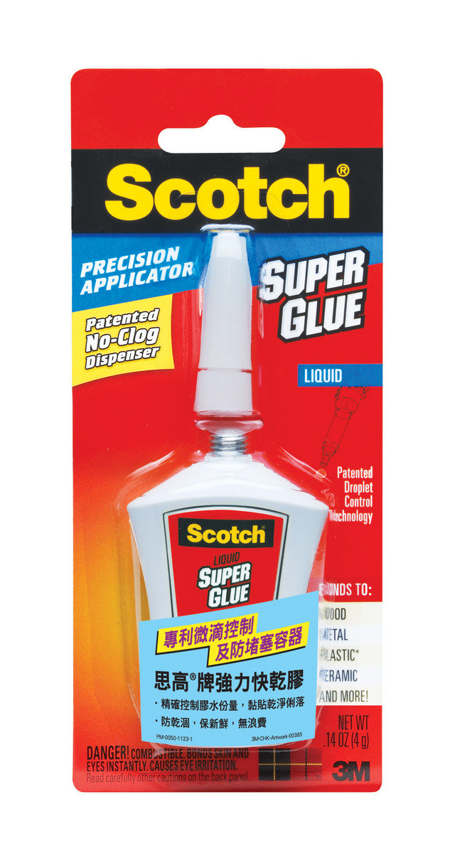 3M Scotch AD124 強力快乾胶(4g)