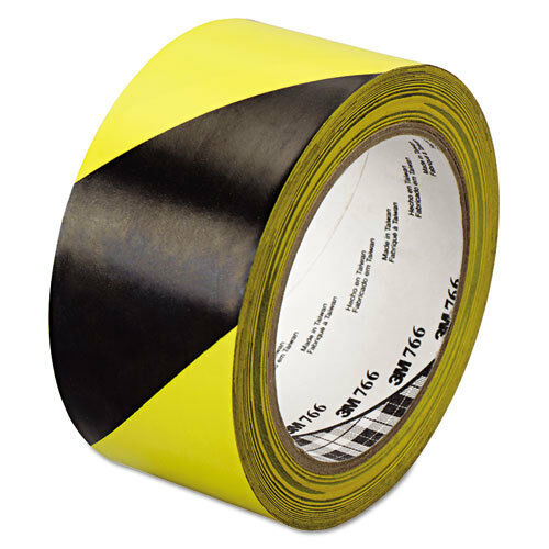 3M 766 危險警告膠布(黃黑間) 2" X 36YD