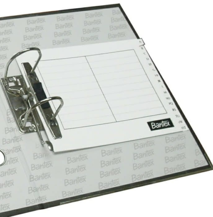 BANTEX 0202 A5 A-Z INDEX (紙質)