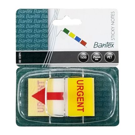 BANTEX 16831 URGENT胶质旗仔 (25 x 44MM)