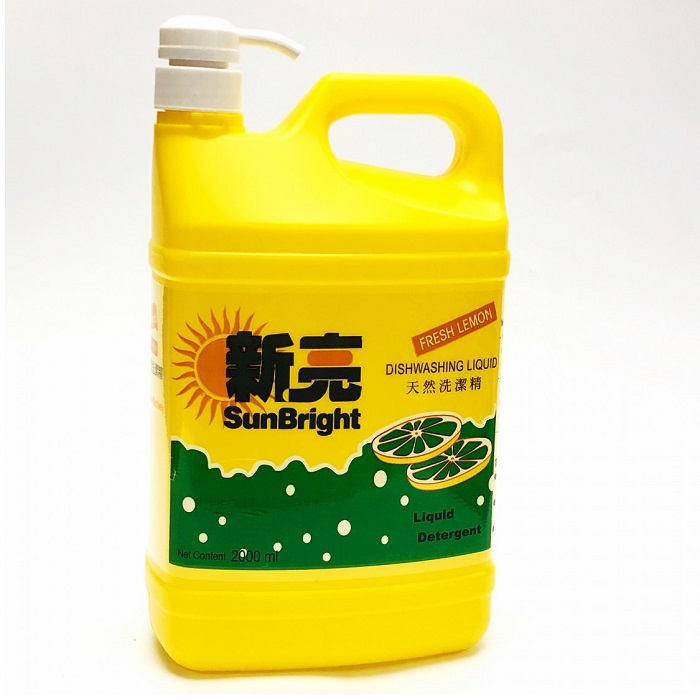 新亮 Fresh Lemon 天然洗潔精 - 泵裝 (2L)