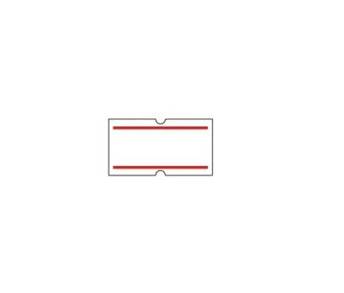 SMARTMAX 銀碼機標籤 LABEL - 雙紅線 (800PCS/ROLL)