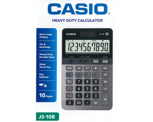 CASIO JS-10B 計算機 (10位)