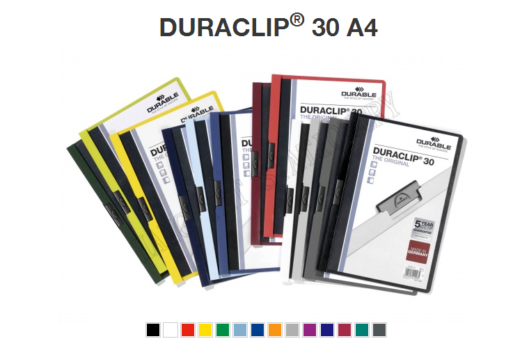 DURACLIP 30 A4 活動夾快勞 #2200