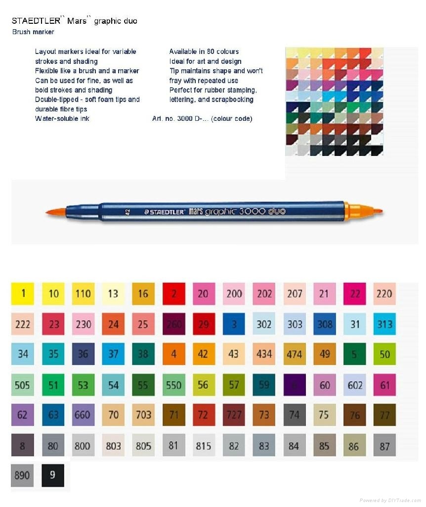 STAEDTLER 3000 幻彩筆