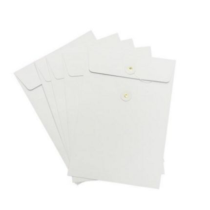 公文袋 10"x14" (B4) - 白色 (50個)