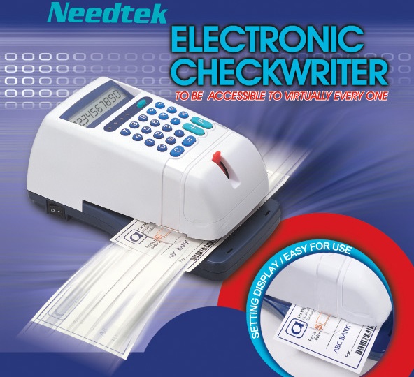 NEEDTEK EC-55 支票機 美金版 ( HK$ / US$ / EUR / JPY )