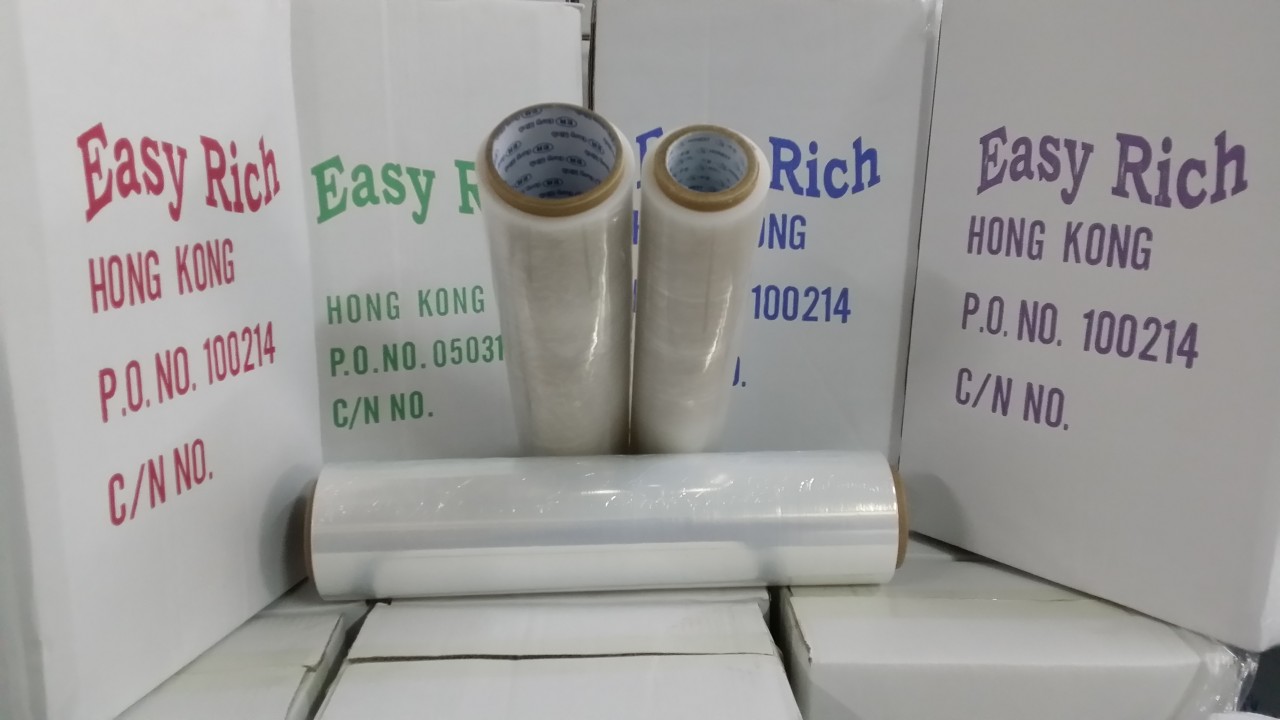 EASY RICH 綠字 透明綑箱膜 18" X 3"芯