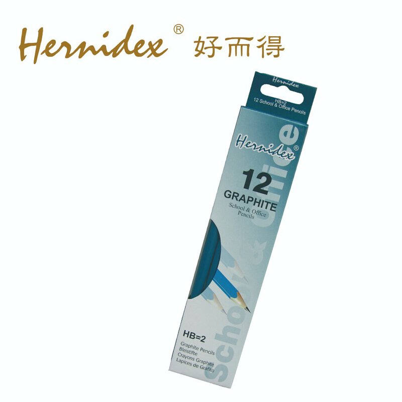 HERNIDEX 好而得 588 HB 鉛筆 12支