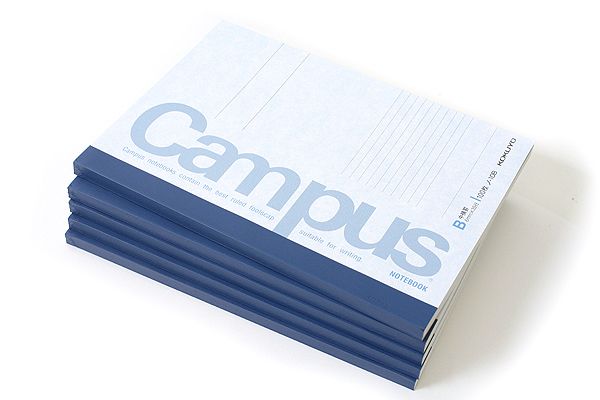 KOKUYO CAMPUS NO-5B B5單行簿(50頁/6MM/35LINE) ** 日本製 **