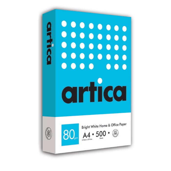 ARTICA 影印紙 A4 80GSM X 500張 X 5捻