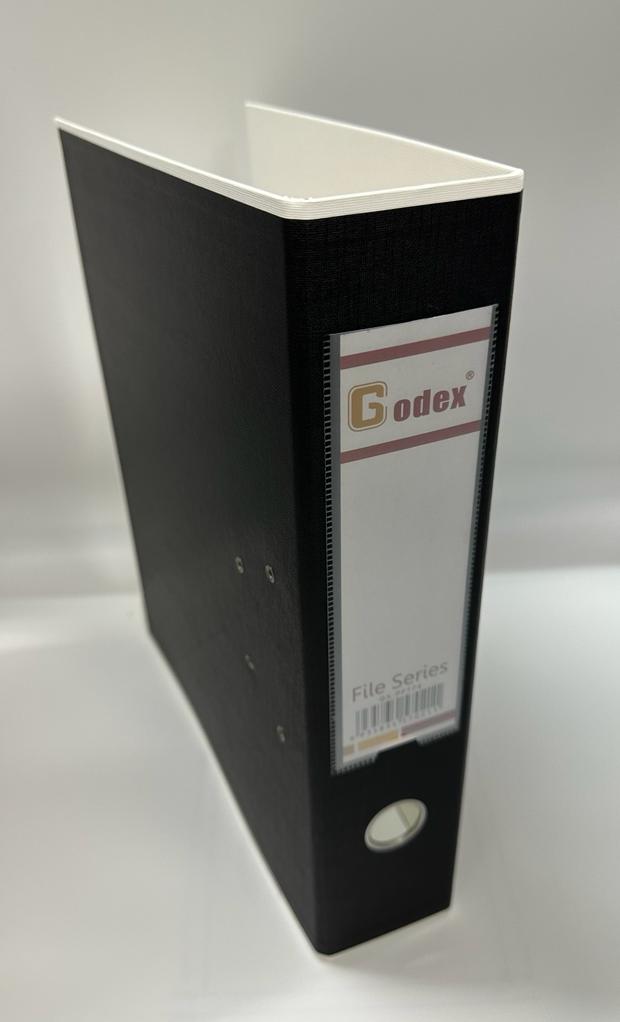 GODEX GX-PF774 3" F4 拼色全包膠快勞 / 黑 + 白色