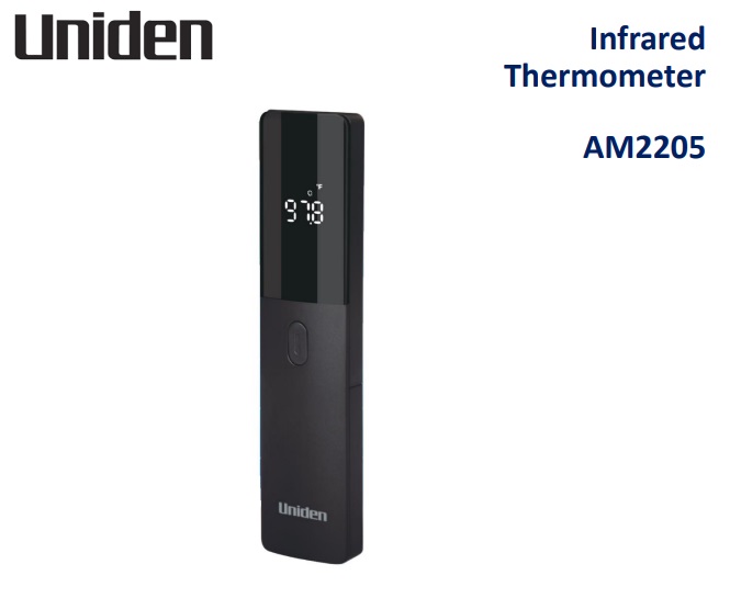 UNIDEN AM2205 紅外線非接觸式溫度計