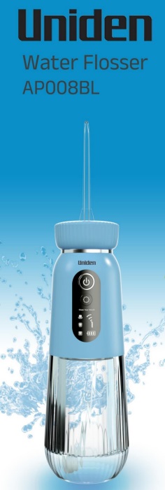 UNIDEN AP008BL 無線水牙線機