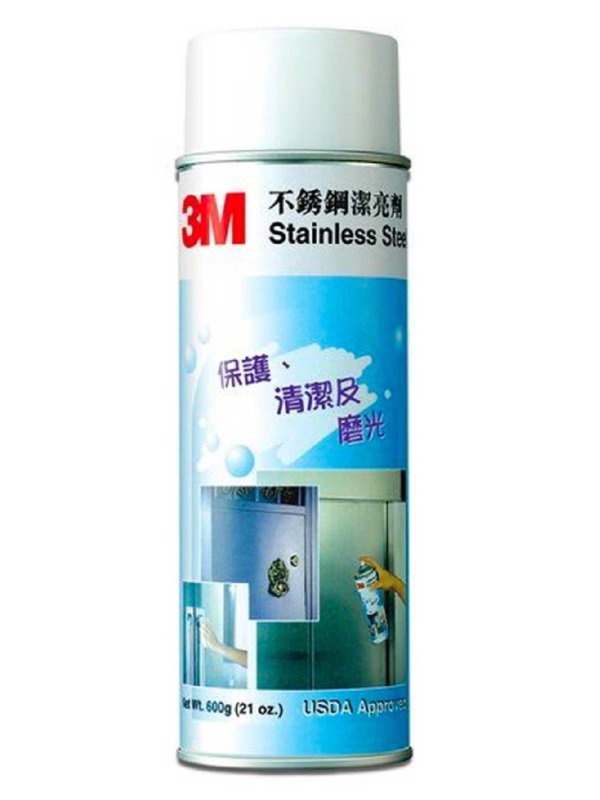 3M™ 14002 不銹鋼潔亮劑 600G (21 OZ.)