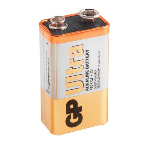 GP ULTRA 9V 鹼性電池 工業裝 1粒