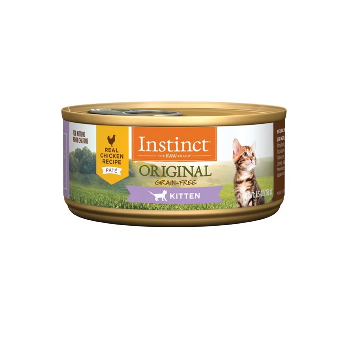 INSTINCT ORIGINAL KITTEN CHICKEN WET CAT FOOD (3 oz /5.5 oz)