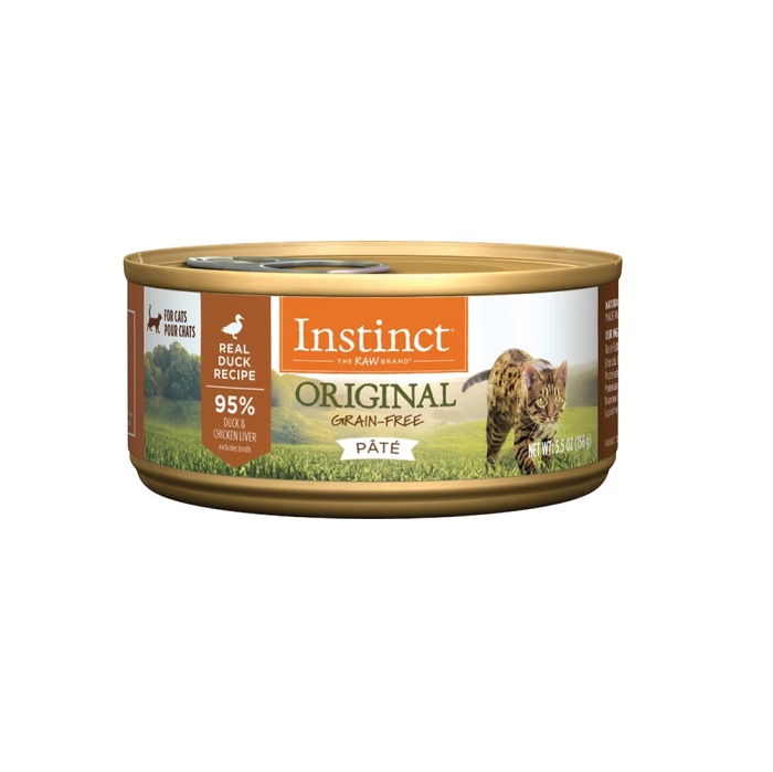 INSTINCT ORIGINAL DUCK WET CAT FOOD (3 oz /5.5 oz)