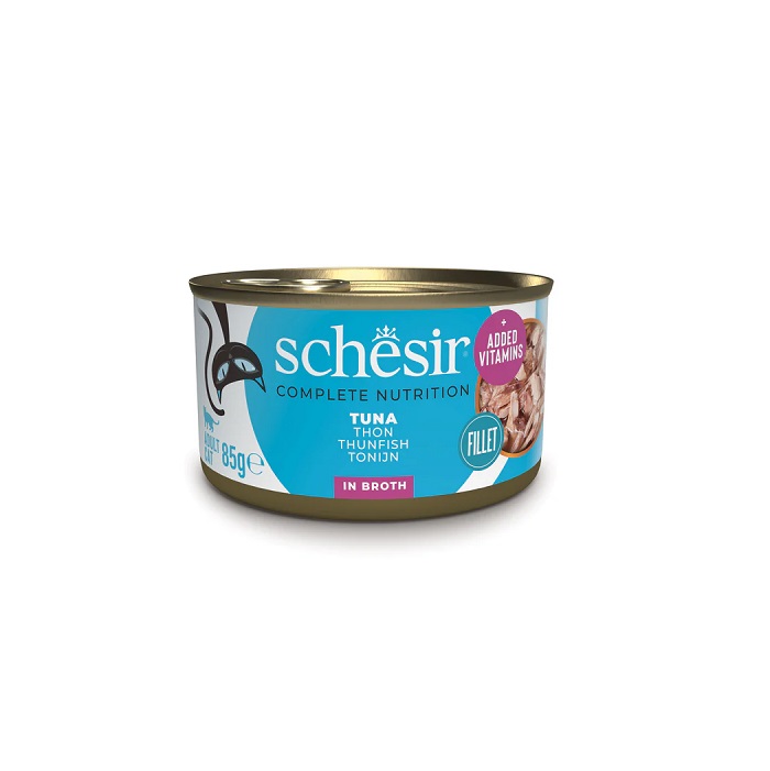 SCHESIR 純吞拿魚主食肉湯罐頭 85g