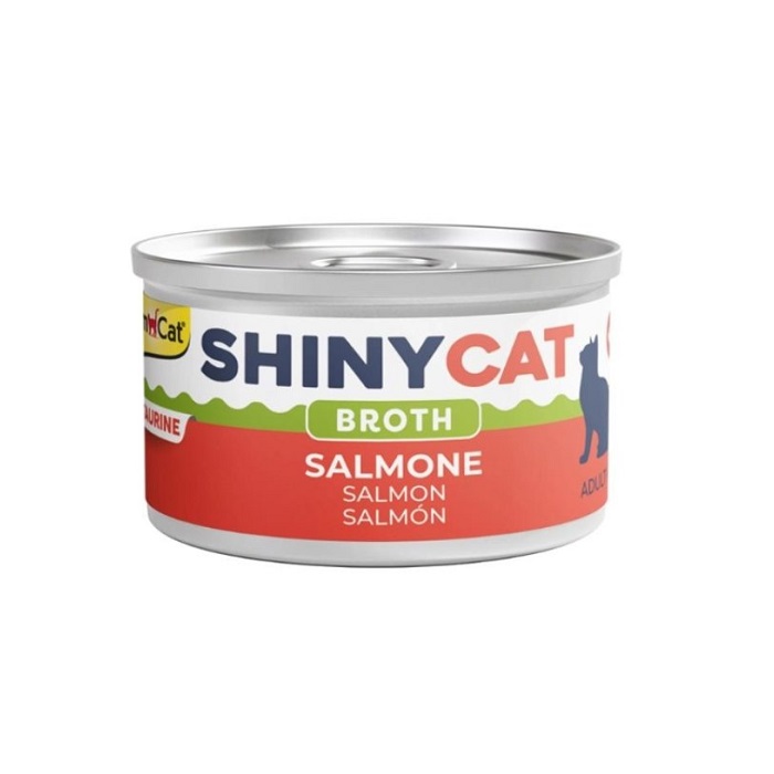 GIMBORN GIMCAT SHINYCAT 三文鱼汤汁貓罐 70g