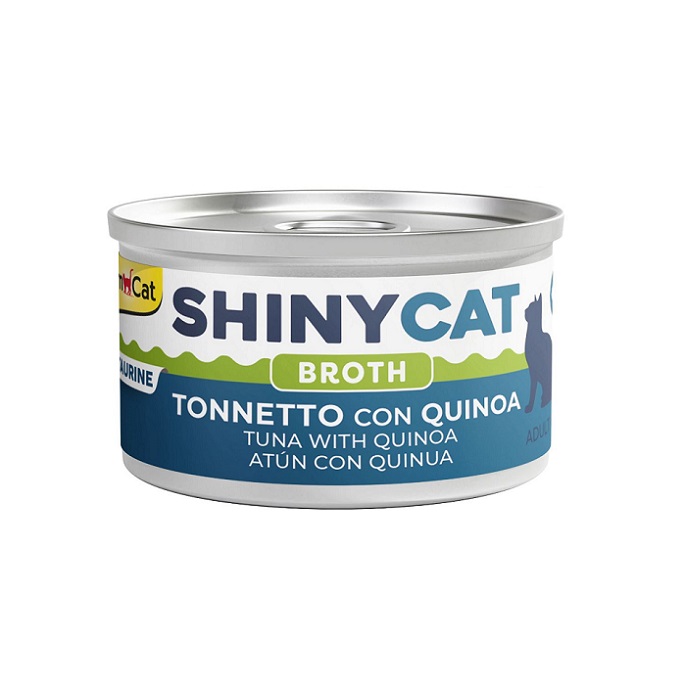 GIMBORN GIMCAT SHINYCAT 吞拿鱼藜麦汤汁貓罐头 70g