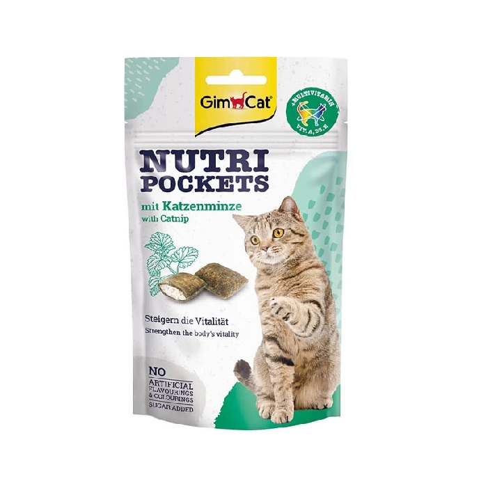GIMBORN GIMCAT 貓薄荷清新口气维他貓脆夾心 60g