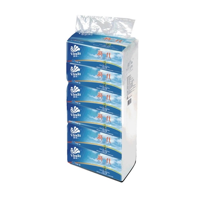 VINDA 維達新一代軟抽面紙 2-PLY X 6包