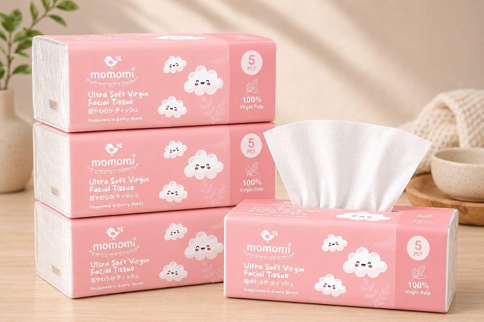 MOMOMI 软抽面纸 5-PLY X 10包