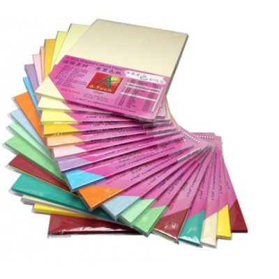 A-Tech A4 160gsm 顏色紙 (30張)