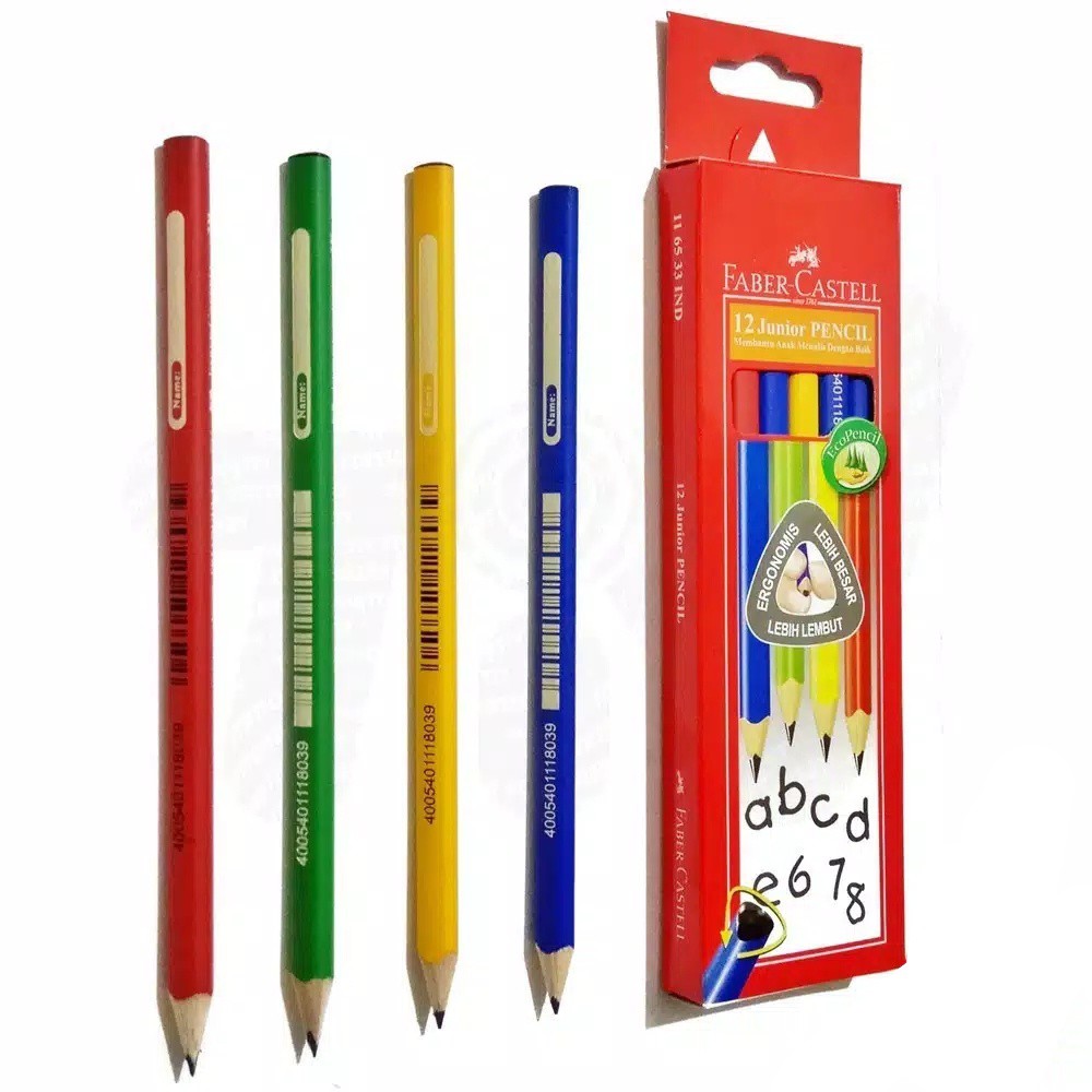 FABER-CASTELL #116527 三角鉛筆連筆刨 (12支)