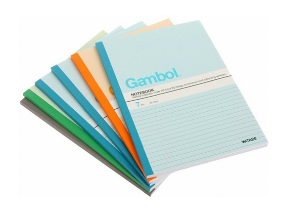 GAMBOL 6" x 8" G5807 80頁 單行筆記本