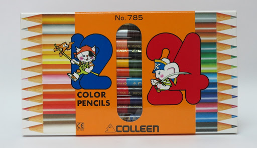 COLLEEN 克麗 #785-24 雙頭木顏色筆 (12枝=24色)