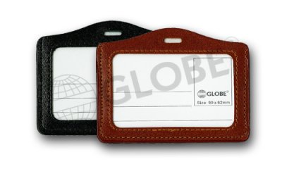 GLOBE GPN606【凈牌】仿皮橫証件牌 90x62MM